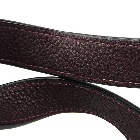 COACH Tote Bag 89143 Coated canvas, Leather, Canvas Brown Hose & carriage Women Used Authentic