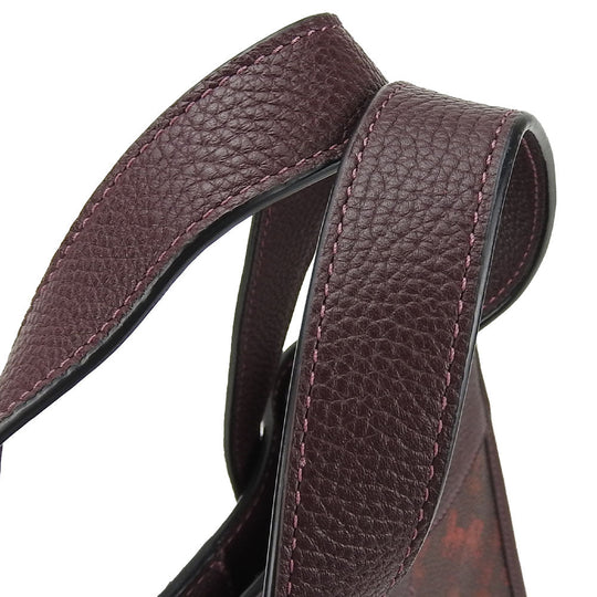 COACH Tote Bag 89143 Coated canvas, Leather, Canvas Brown Hose & carriage Women Used Authentic