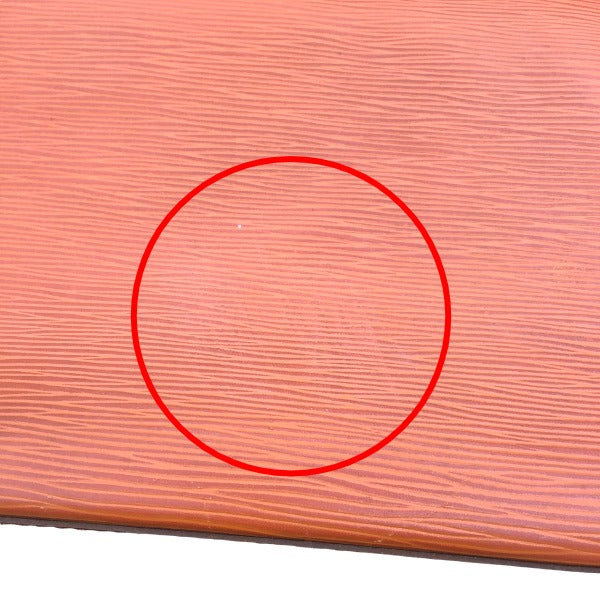 LOUIS VUITTON Tote Bag M40884 Epi Leather Orange Tote Bag Epi Neverfull MM Women Used Authentic