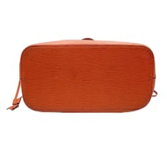 LOUIS VUITTON Tote Bag M40884 Epi Leather Orange Tote Bag Epi Neverfull MM Women Used Authentic