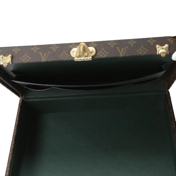 LOUIS VUITTON trunk M53012 Monogram canvas Brown Attache cases/business bags Monogram President mens(Unisex) Used Authentic