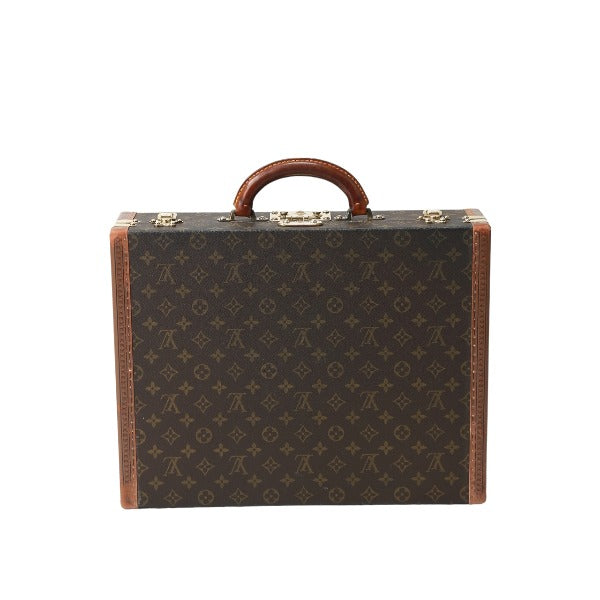LOUIS VUITTON trunk M53012 Monogram canvas Brown Attache cases/business bags Monogram President mens(Unisex) Used Authentic