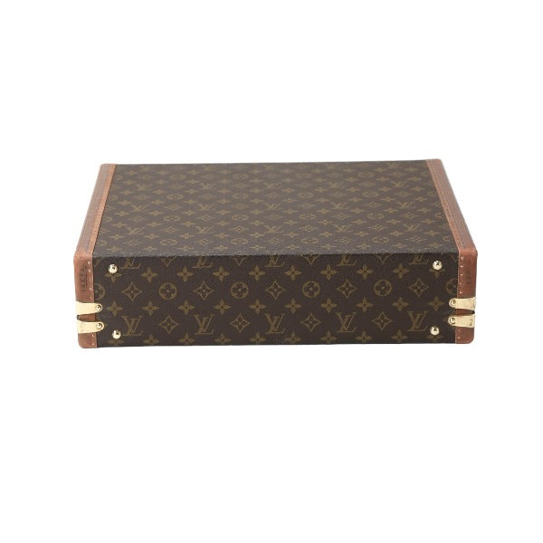 LOUIS VUITTON trunk M53012 Monogram canvas Brown Attache cases/business bags Monogram President mens(Unisex) Used Authentic