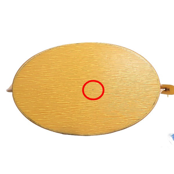 LOUIS VUITTON Tote Bag M52269 Epi Leather Tassiri Yellow bag Epi Sun jack Women Used Authentic