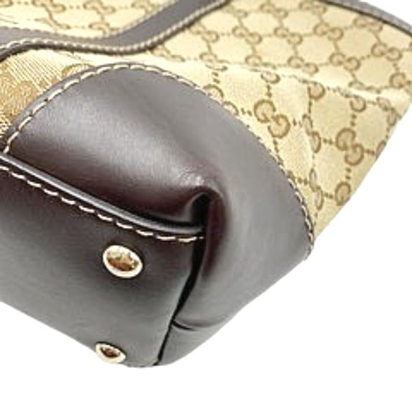 GUCCI Tote Bag 257069 GG canvas beige Handbag GG pattern canvas unisex(Unisex) Used Authentic
