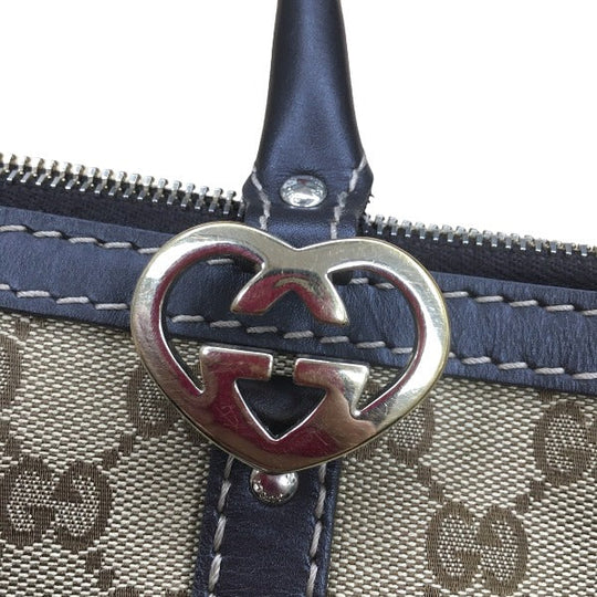 GUCCI Tote Bag 257069 GG canvas beige Handbag GG pattern canvas unisex(Unisex) Used Authentic