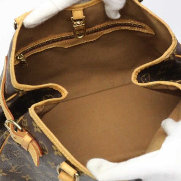 LOUIS VUITTON Tote Bag M51154 Monogram canvas Brown bag Monogram Batignolles Horizontal Women Used Authentic