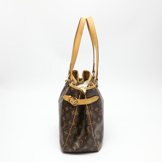 LOUIS VUITTON Tote Bag M51154 Monogram canvas Brown bag Monogram Batignolles Horizontal Women Used Authentic