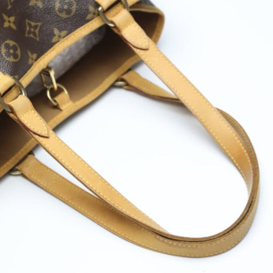 LOUIS VUITTON Tote Bag M51154 Monogram canvas Brown bag Monogram Batignolles Horizontal Women Used Authentic