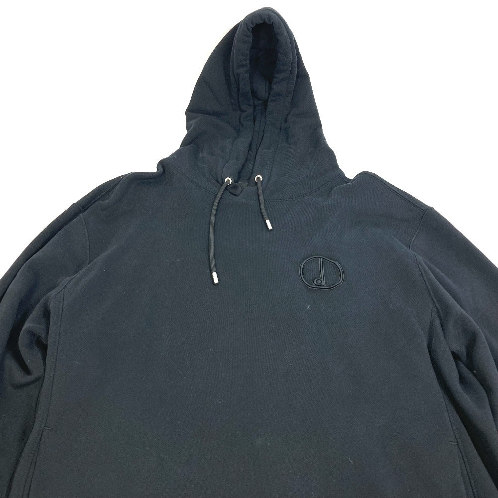 Dunhill Hoodie cotton black logo Apparel Tops mens L Used Authentic