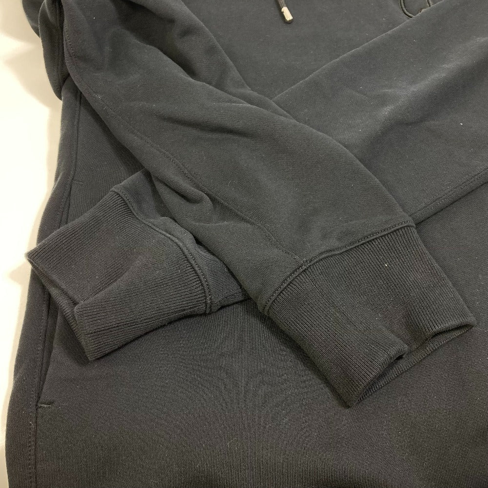 Dunhill Hoodie cotton black logo Apparel Tops mens L Used Authentic