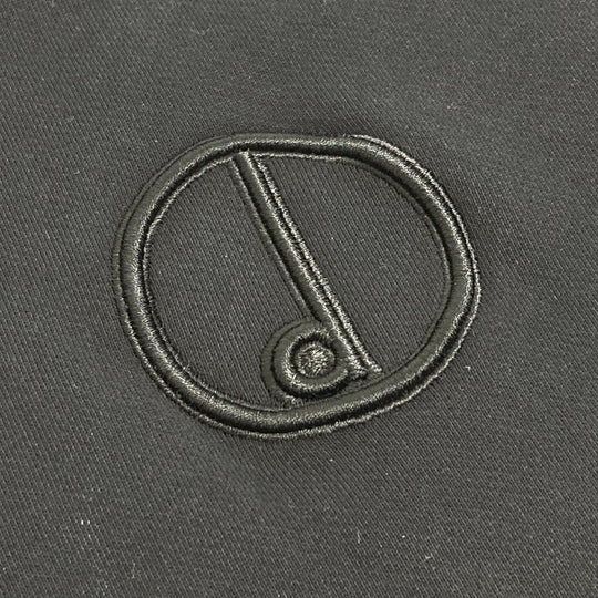 Dunhill Hoodie cotton black logo Apparel Tops mens L Used Authentic