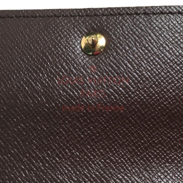 LOUIS VUITTON Key case Key holder  N62631 Damier canvas Brown Key case for 4 Key holder Damier Multicles4 unisex(Unisex) Used Authentic