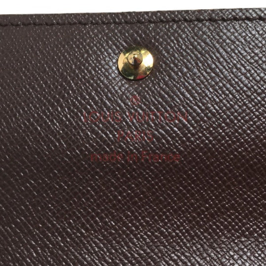 LOUIS VUITTON Key case Key holder  N62631 Damier canvas Brown Key case for 4 Key holder Damier Multicles4 unisex(Unisex) Used Authentic