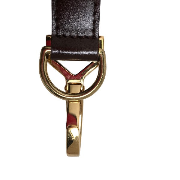 LOUIS VUITTON strap Damier canvas, leather Brown strap Damier pegas accessories Women(Unisex) Used Authentic