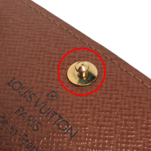 LOUIS VUITTON Key case Key holder  M69517 Monogram canvas Brown for 4 Monogram Multicles4 unisex(Unisex) Used Authentic