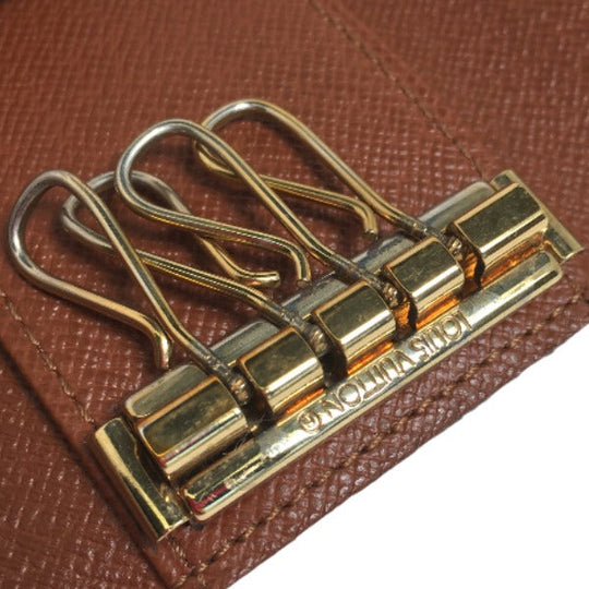 LOUIS VUITTON Key case Key holder  M69517 Monogram canvas Brown for 4 Monogram Multicles4 unisex(Unisex) Used Authentic
