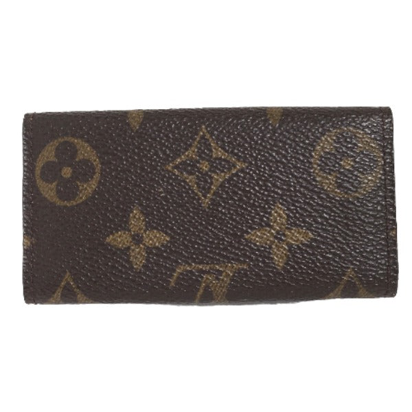 LOUIS VUITTON Key case Key holder  M69517 Monogram canvas Brown for 4 Monogram Multicles4 unisex(Unisex) Used Authentic