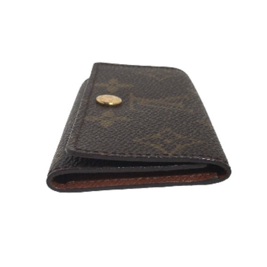 LOUIS VUITTON Key case Key holder  M69517 Monogram canvas Brown for 4 Monogram Multicles4 unisex(Unisex) Used Authentic