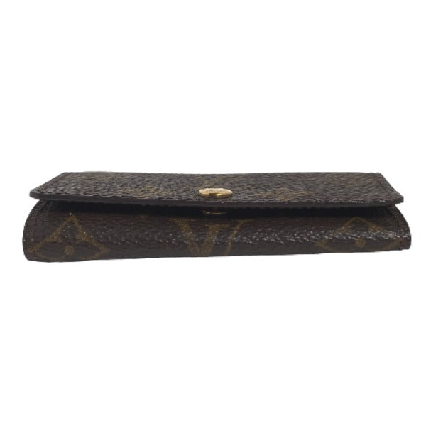 LOUIS VUITTON Key case Key holder  M69517 Monogram canvas Brown for 4 Monogram Multicles4 unisex(Unisex) Used Authentic