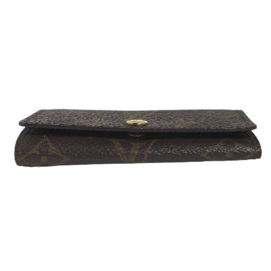 LOUIS VUITTON Key case Key holder  M69517 Monogram canvas Brown for 4 Monogram Multicles4 unisex(Unisex) Used Authentic