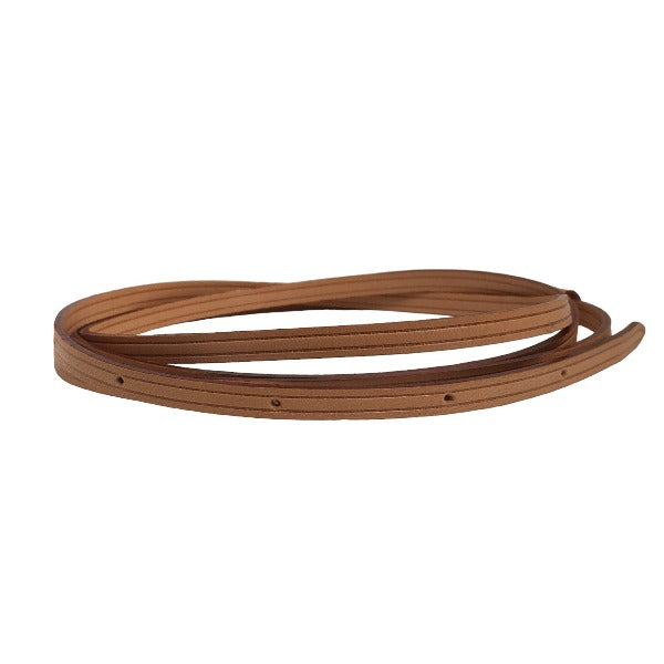 LOUIS VUITTON Shoulder strap Nume leather Brown Shoulder strap 51.2" width 0.2" Women Used Authentic