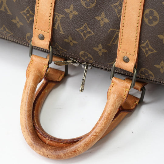 LOUIS VUITTON Boston Duffel bag M41428 Monogram canvas Brown Keepall 45 Monogram Travel bag Women(Unisex) Used Authentic