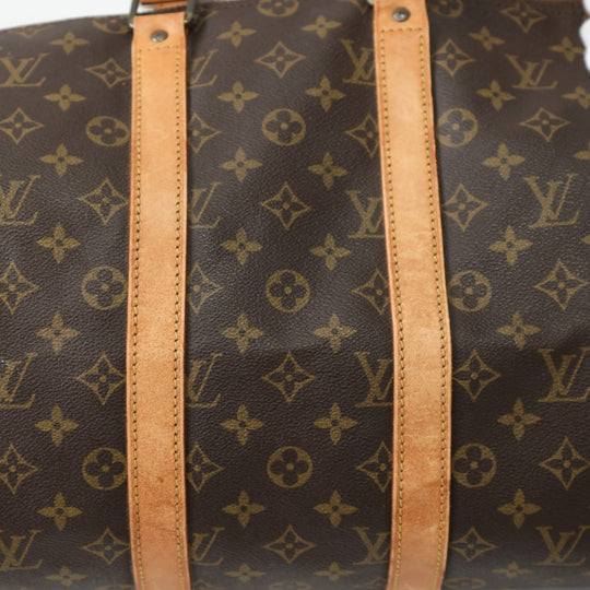 LOUIS VUITTON Boston Duffel bag M41428 Monogram canvas Brown Keepall 45 Monogram Travel bag Women(Unisex) Used Authentic