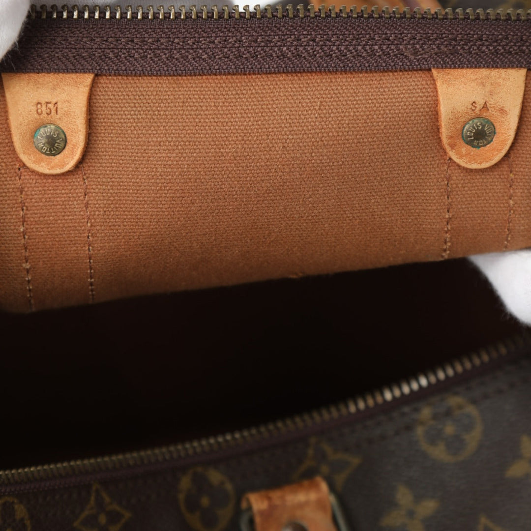 LOUIS VUITTON Boston Duffel bag M41428 Monogram canvas Brown Keepall 45 Monogram Travel bag Women(Unisex) Used Authentic