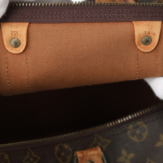 LOUIS VUITTON Boston Duffel bag M41428 Monogram canvas Brown Keepall 45 Monogram Travel bag Women(Unisex) Used Authentic