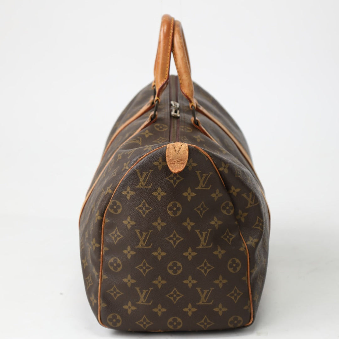 LOUIS VUITTON Boston Duffel bag M41428 Monogram canvas Brown Keepall 45 Monogram Travel bag Women(Unisex) Used Authentic