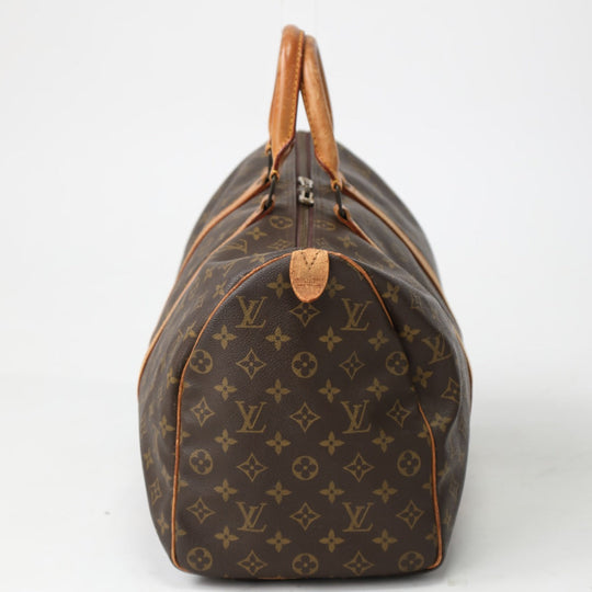 LOUIS VUITTON Boston Duffel bag M41428 Monogram canvas Brown Keepall 45 Monogram Travel bag Women(Unisex) Used Authentic