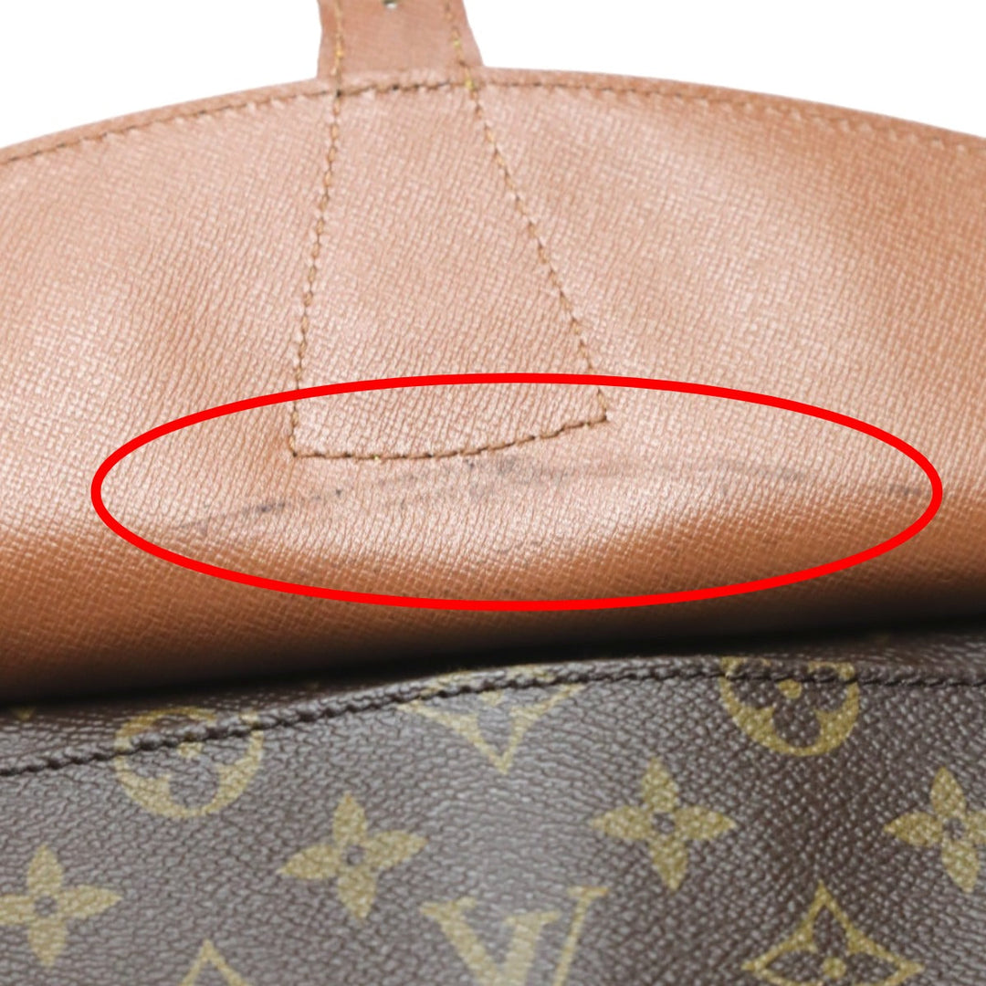LOUIS VUITTON Shoulder Bag M51227 Monogram canvas Brown Shoulder Bag Monogram Geneufeille Women Used Authentic