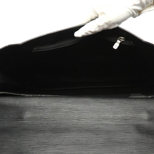 LOUIS VUITTON Business bag M54462 Epi Leather Noir Business bag Epi Porto de cuman bandouliere mens Used Authentic
