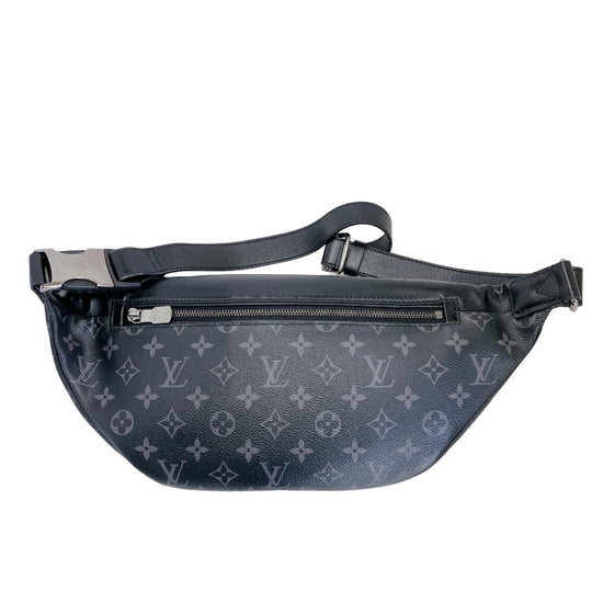 LOUIS VUITTON Sling bag M46035 Monogram canvas black Sling bag Monogram Eclipse Canvas Discovery Bum Bag mens Used Authentic