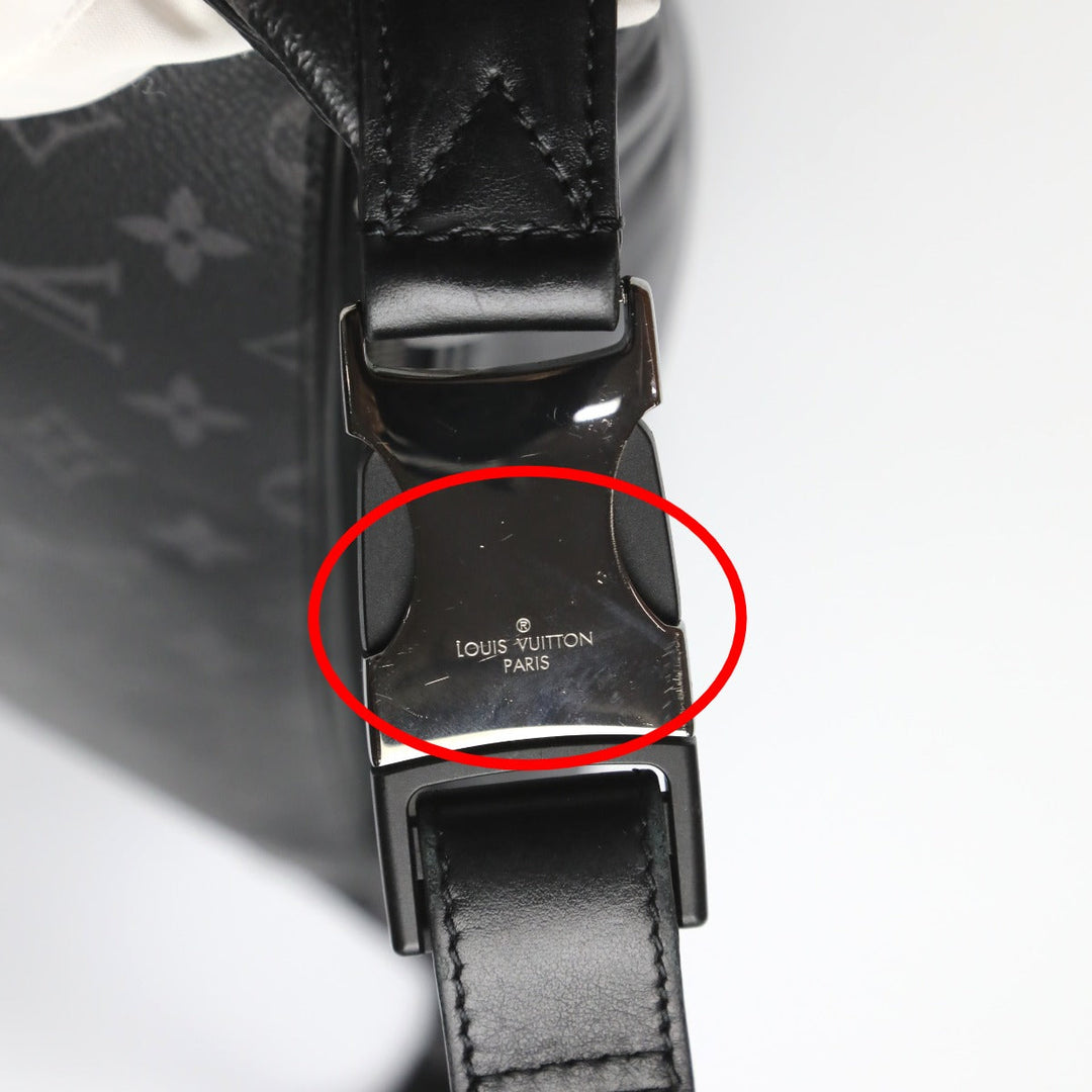 LOUIS VUITTON Sling bag M46035 Monogram canvas black Sling bag Monogram Eclipse Canvas Discovery Bum Bag mens Used Authentic