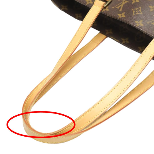 LOUIS VUITTON Tote Bag M51155 Monogram canvas Brown Tote Bag Monogram Luco Women Used Authentic