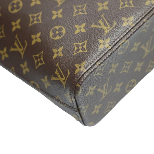 LOUIS VUITTON Tote Bag M51155 Monogram canvas Brown Tote Bag Monogram Luco Women Used Authentic