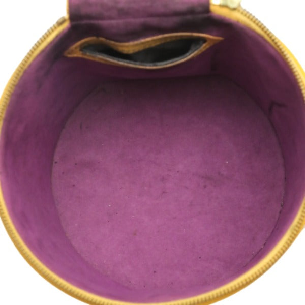 LOUIS VUITTON Vanity bag M48039 Epi Leather Tassiri Yellow bag Epi Cannes Women Used Authentic