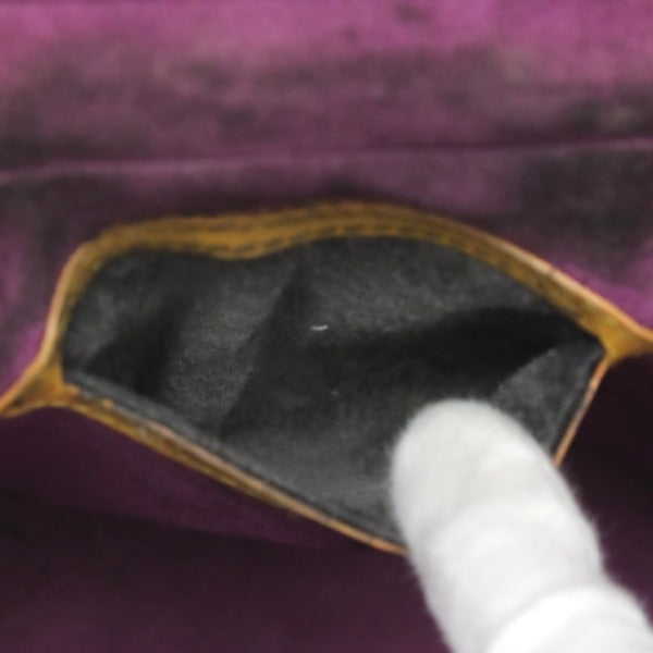 LOUIS VUITTON Vanity bag M48039 Epi Leather Tassiri Yellow bag Epi Cannes Women Used Authentic