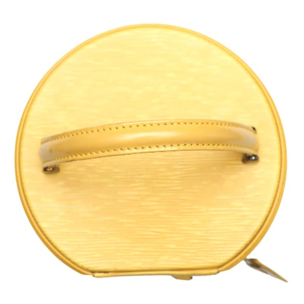 LOUIS VUITTON Vanity bag M48039 Epi Leather Tassiri Yellow bag Epi Cannes Women Used Authentic