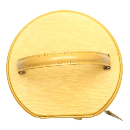 LOUIS VUITTON Vanity bag M48039 Epi Leather Tassiri Yellow bag Epi Cannes Women Used Authentic