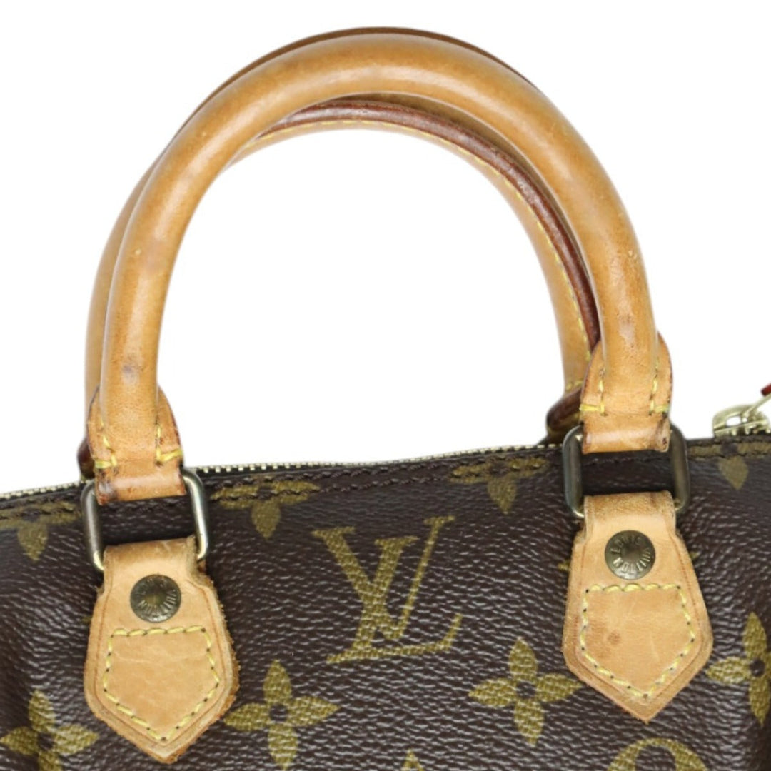 LOUIS VUITTON Other bag M41534 Monogram canvas Brown Mini bag Monogram Mini speedy Women Used Authentic