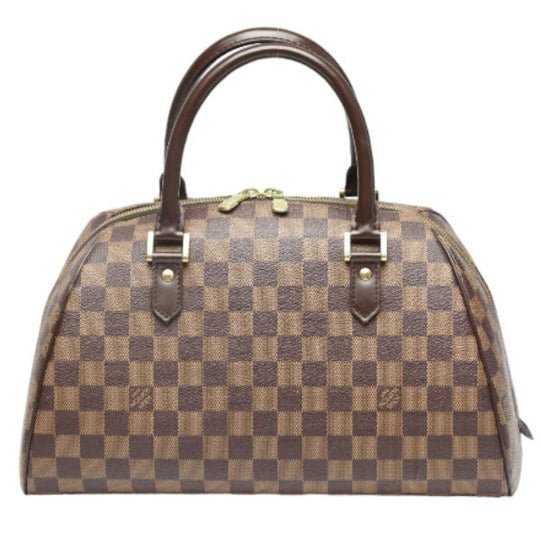LOUIS VUITTON Handbag N41434  Damier canvas Brown Handbag Damier Rivera MM Women Used Authentic