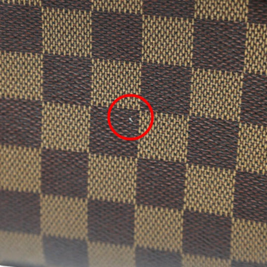 LOUIS VUITTON Handbag N41434  Damier canvas Brown Handbag Damier Rivera MM Women Used Authentic