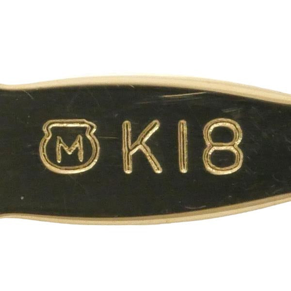 MIKIMOTO Necklace K18 Yellow Gold, Diamond, Pearl gold Diamond Pearl 18K Women Used Authentic