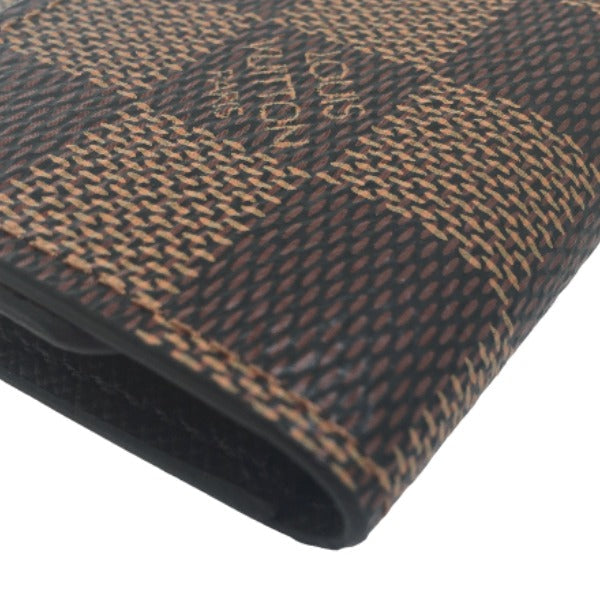 LOUIS VUITTON Key case Key holder  N62630 Damier canvas Brown Key case Key holder for 6 pieces Damier Multicles6 unisex(Unisex) Used Authentic