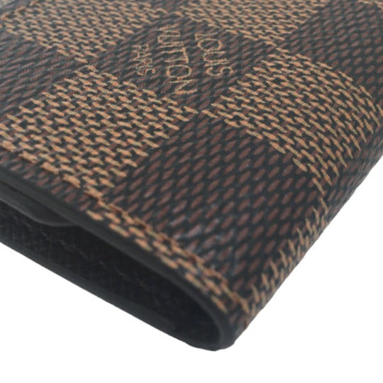 LOUIS VUITTON Key case Key holder  N62630 Damier canvas Brown Key case Key holder for 6 pieces Damier Multicles6 unisex(Unisex) Used Authentic