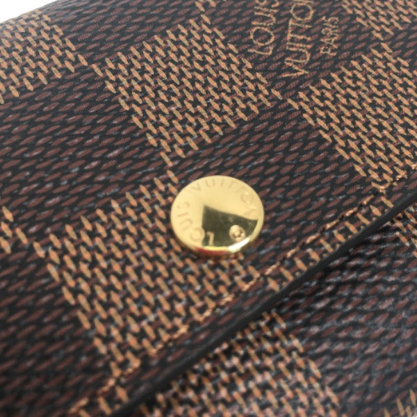 LOUIS VUITTON Key case Key holder  N62630 Damier canvas Brown Key case Key holder for 6 pieces Damier Multicles6 unisex(Unisex) Used Authentic