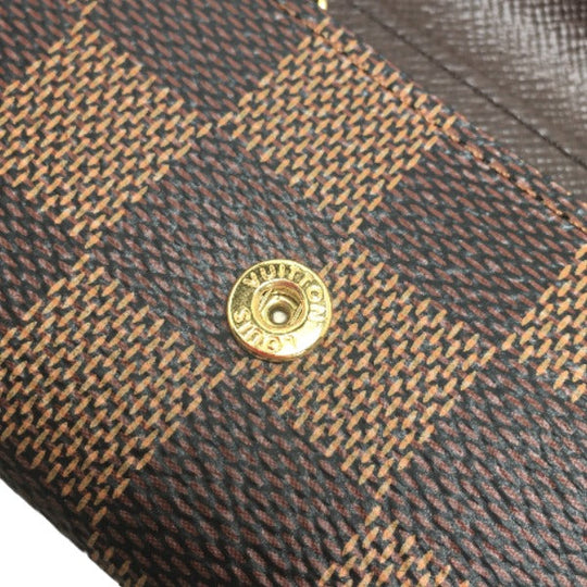 LOUIS VUITTON Key case Key holder  N62630 Damier canvas Brown Key case Key holder for 6 pieces Damier Multicles6 unisex(Unisex) Used Authentic